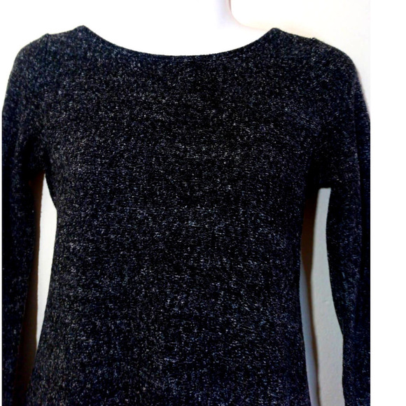LOFT Women's Size XS Grey Bodycon Sweater Dress Work Party - Picture 2 of 7